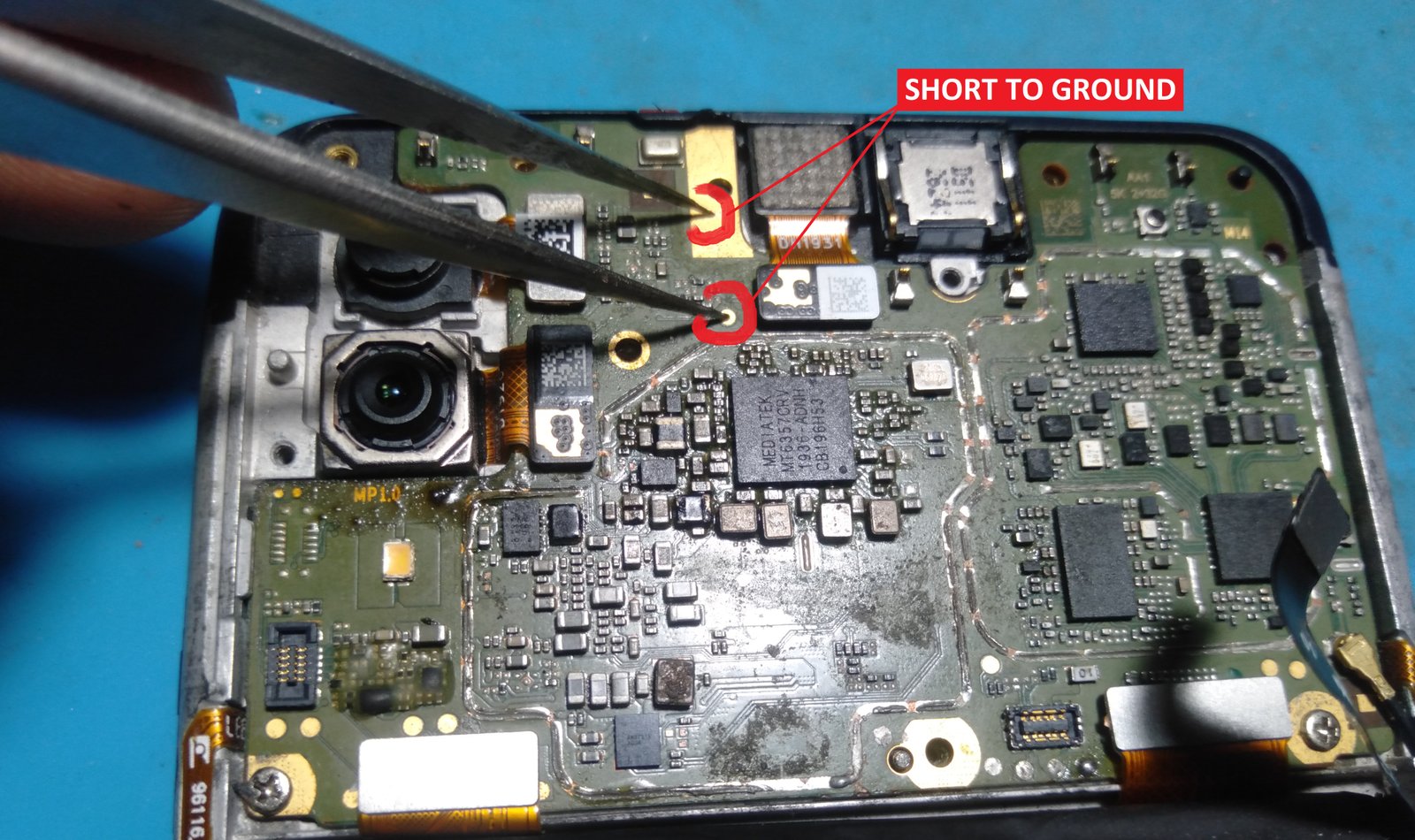 Samsung Galaxy A10 Test Point / EDL Point